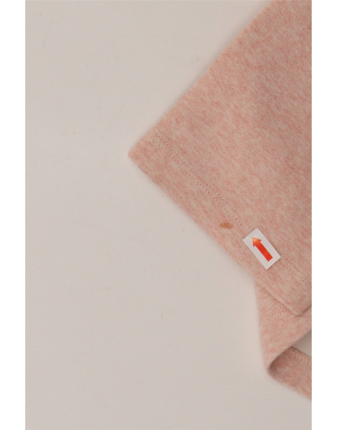 JACK WILLS Pull à capuche surdimensionné pour femme UK 10 Petit rose moucheté