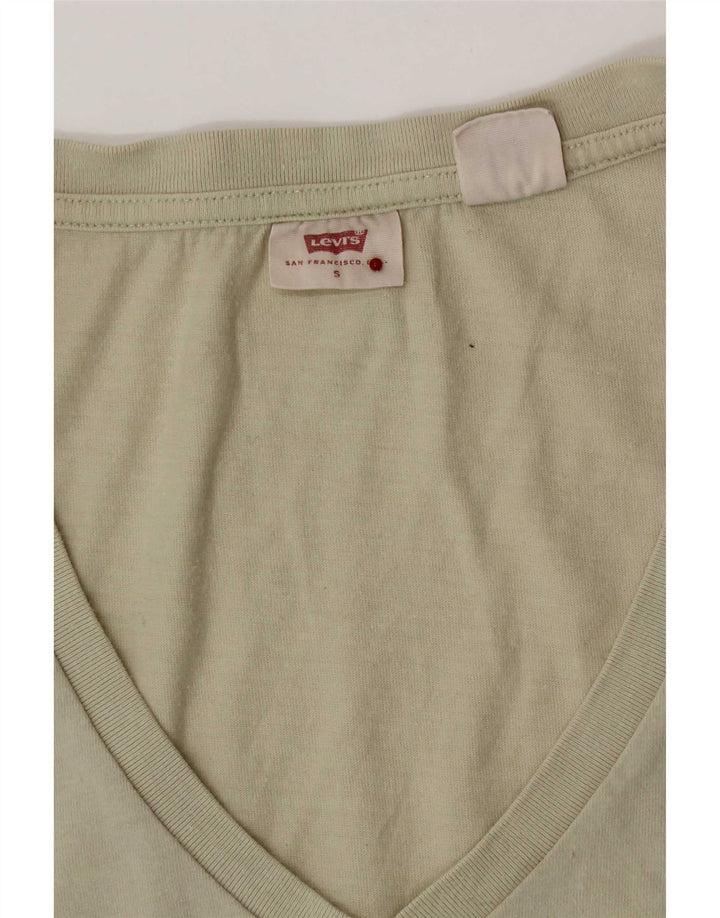Levi's T-Shirt Femme UK 10 Petit Beige