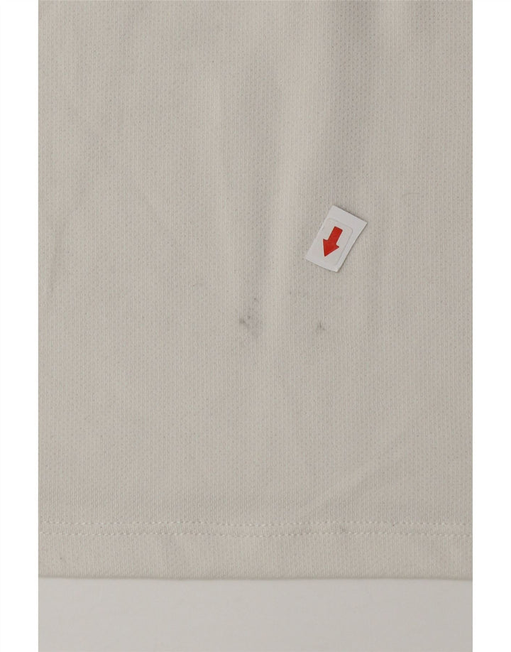 Nike Hommes Dri Fit Graphic T-Shirt Haut Petit Blanc Polyester