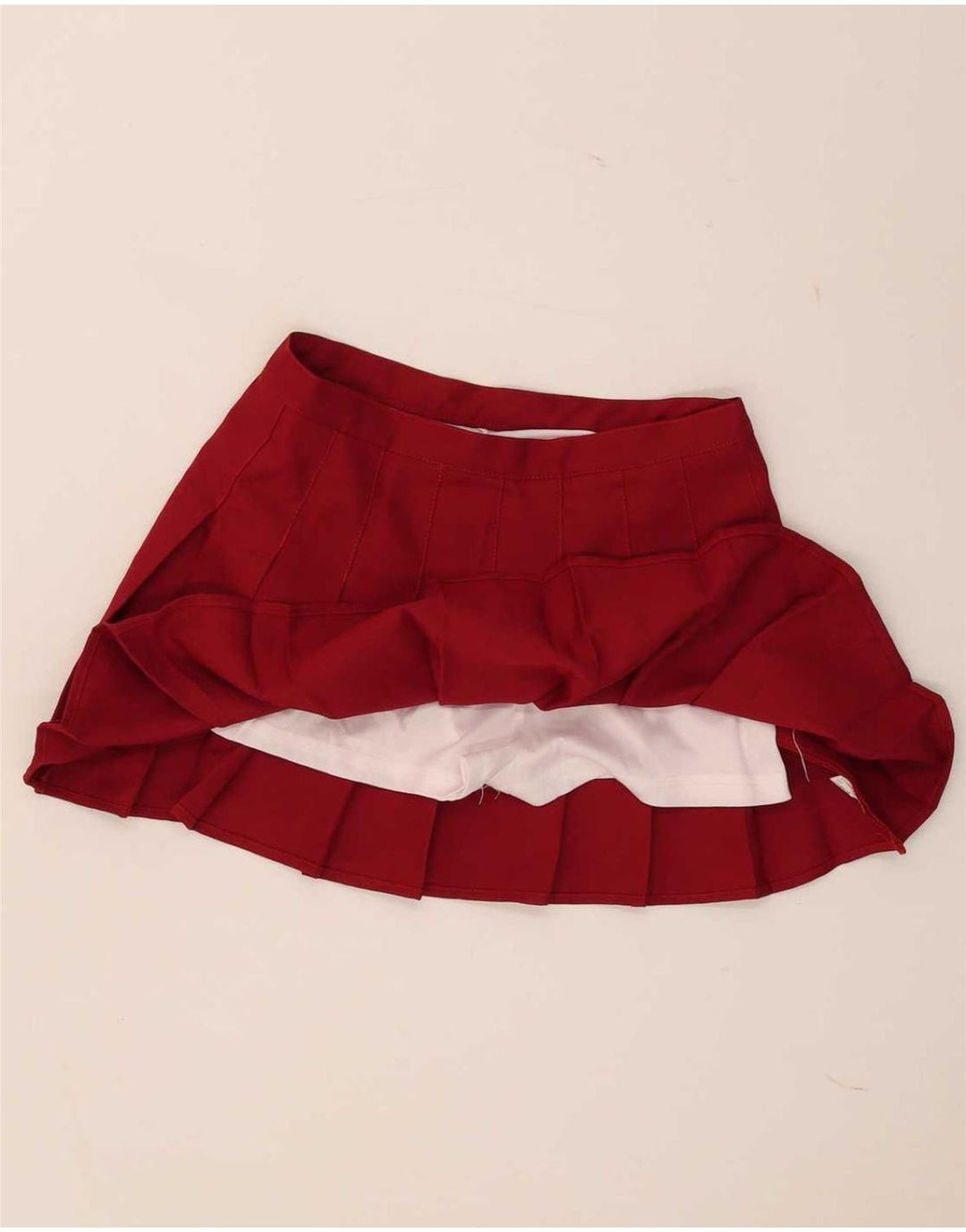 Jupe-short Vintage Fille 13-14 Ans XL Rouge