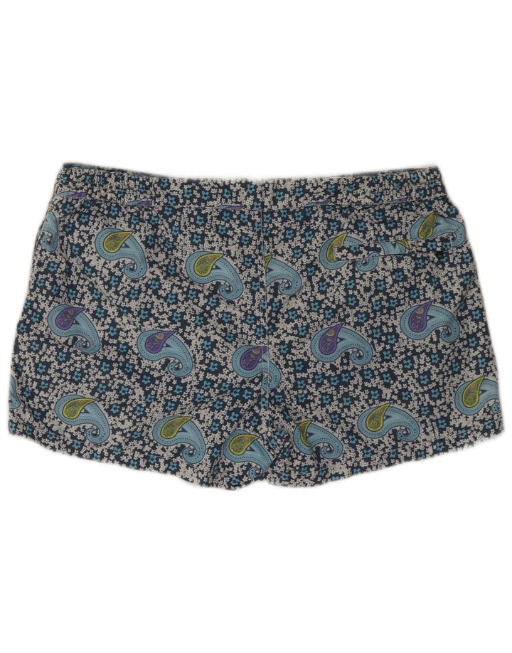 MC2 SAINT BARTH Short de Bain Homme Large Bleu Paisley Polyamide