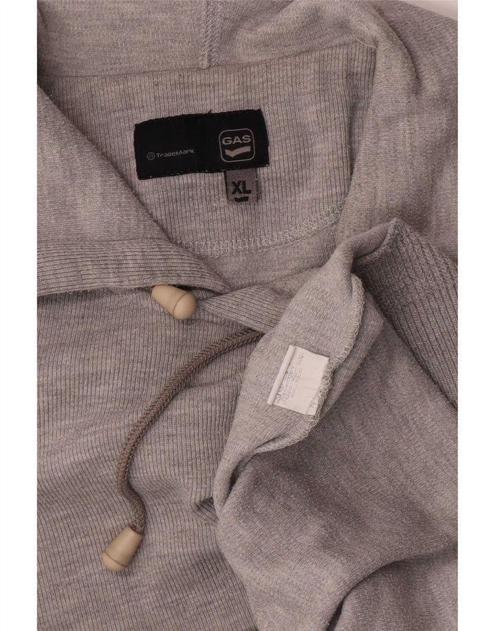 Gas Pull à capuche pour homme XL Gris Coton