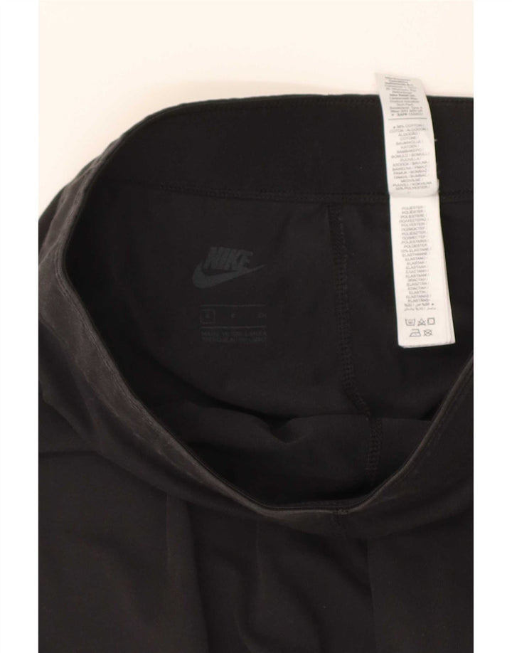 Nike Legging graphique pour femme UK 8 Small Noir Coton