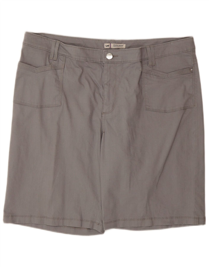 LEE Short décontracté Slender Secret pour femme W40 2XL Gris
