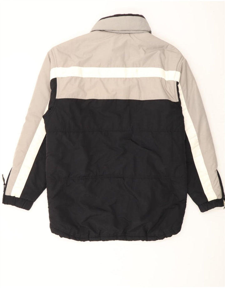 FILA Veste matelassée homme UK 38 Medium Noir Colourblock Polyamide