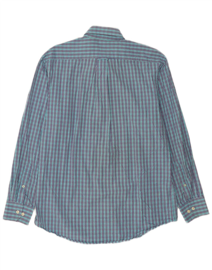 IZOD Chemise Homme Carreaux Bleu Moyen