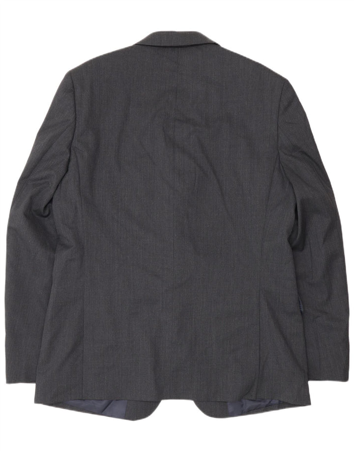 John Lewis Veste blazer à 2 boutons pour homme UK 44 2XL Gris Polyester