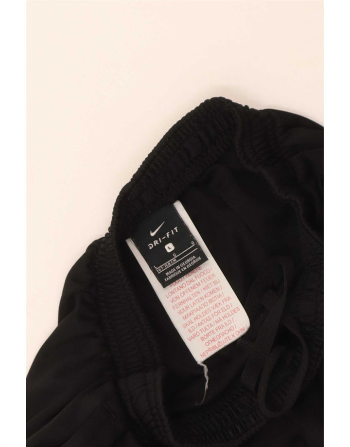 Nike Pantalon de survêtement pour garçon 12-13 ans Large Noir Colourblock Polyester