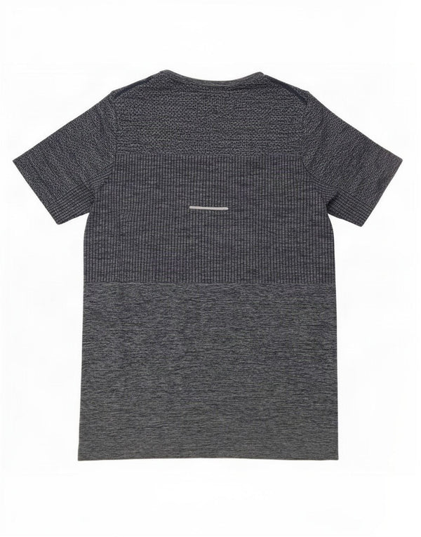 Asics T-Shirt Homme Bleu Marine Moucheté