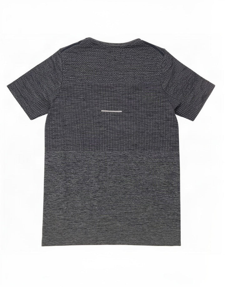 Asics T-Shirt Homme Bleu Marine Moucheté