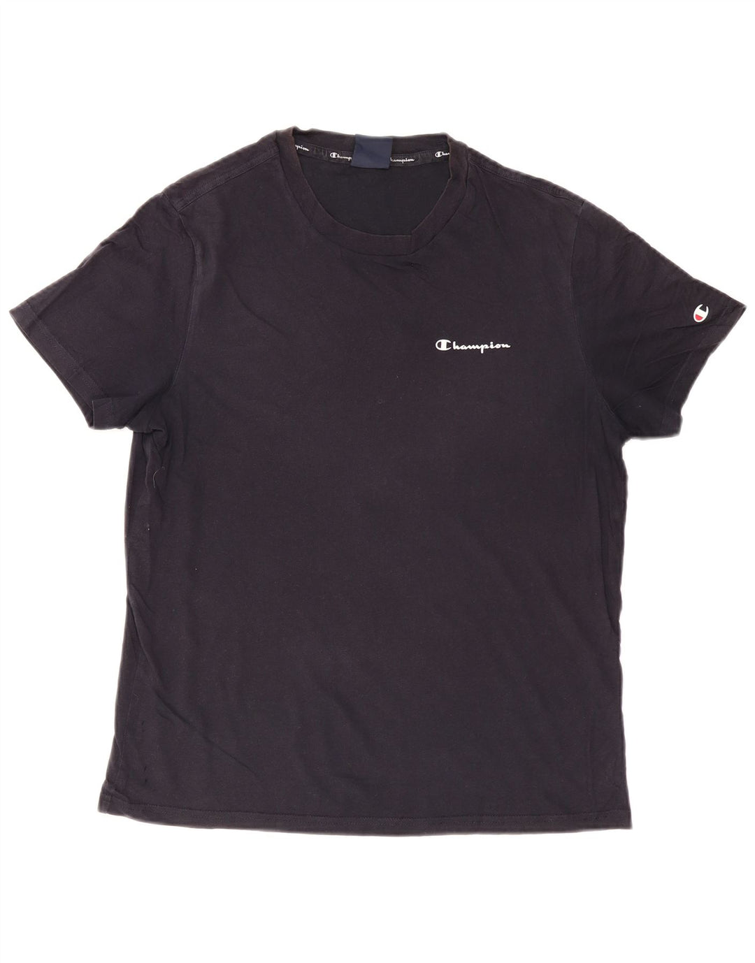 Champion T-Shirt Homme Bleu Marine Moyen