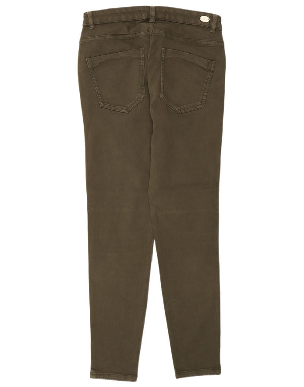 Zara Jean skinny femme EU 42 Large W32 L28 Coton vert