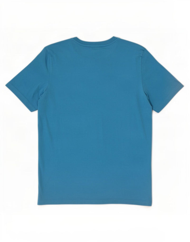 Puma T-Shirt Graphique Homme Bleu Moyen Coton