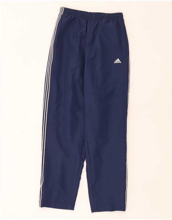 Pantalon de survêtement Adidas garçon 11-12 ans bleu marine polyester