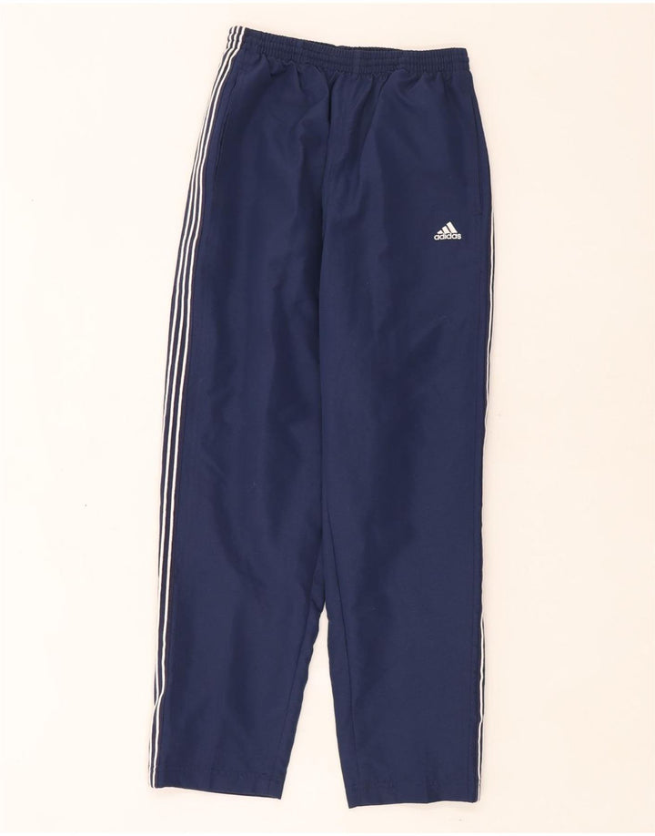 Pantalon de survêtement Adidas garçon 11-12 ans bleu marine polyester