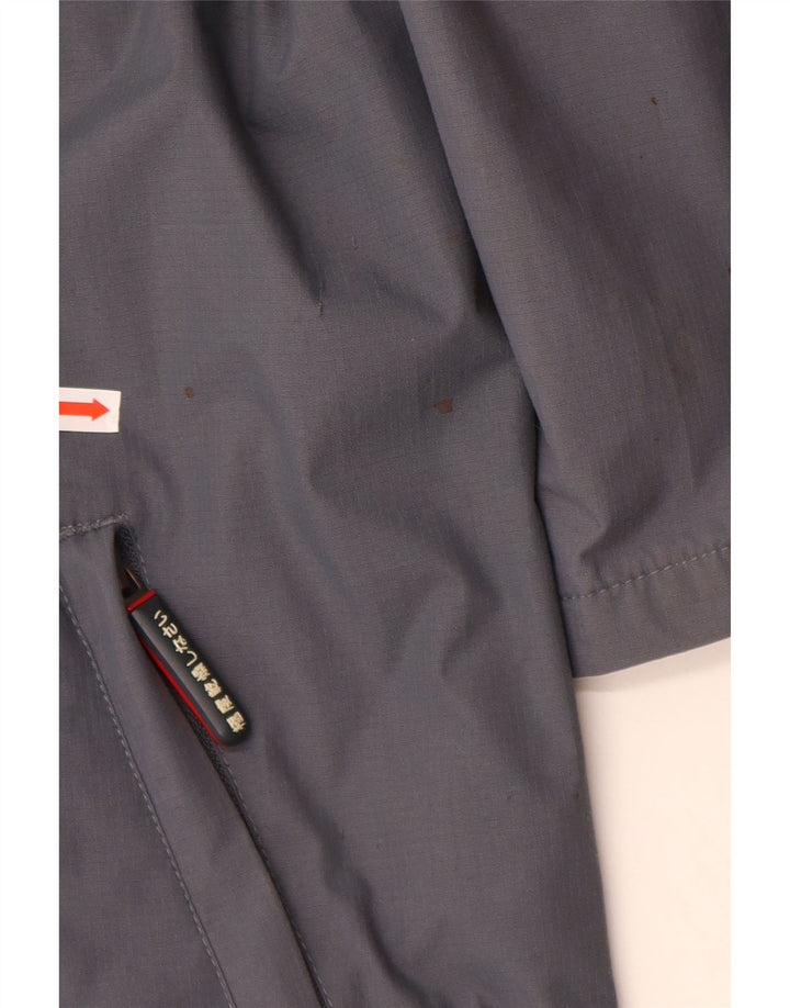 SUPERDRY Veste coupe-vent à capuche Windhiker pour homme UK 38 Gris moyen
