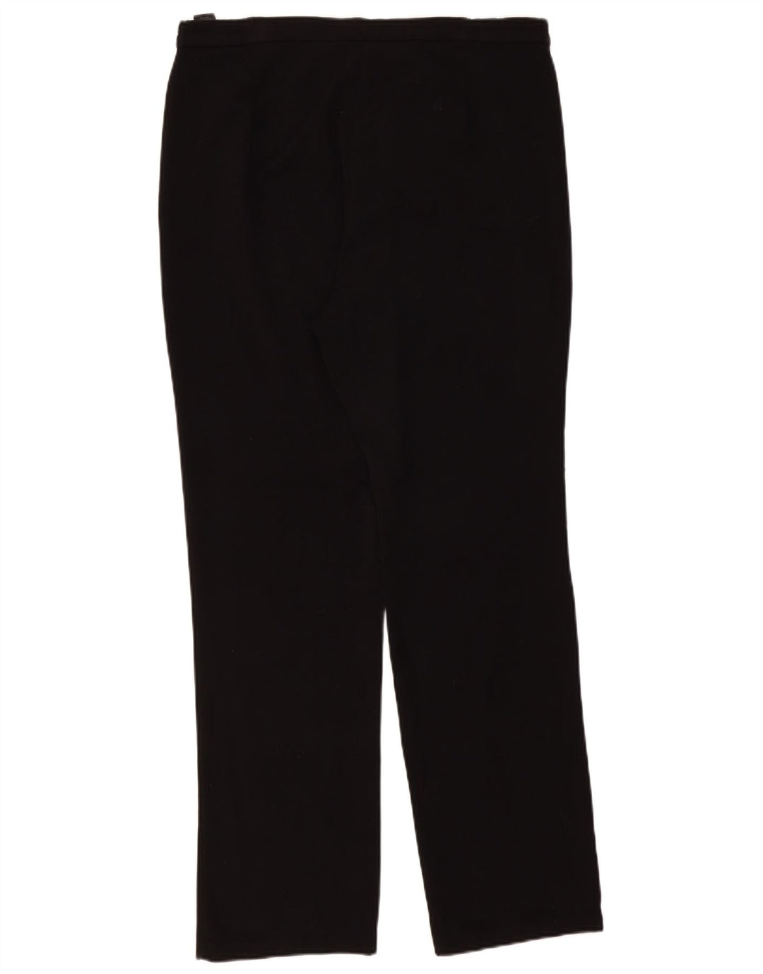Marks & Spencer Pantalon décontracté pour femme UK 14 Large W34 L32 Noir Polyester