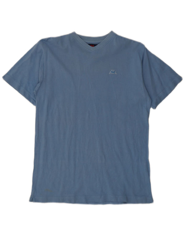 Kappa T-Shirt Homme Haut Petit Bleu Coton