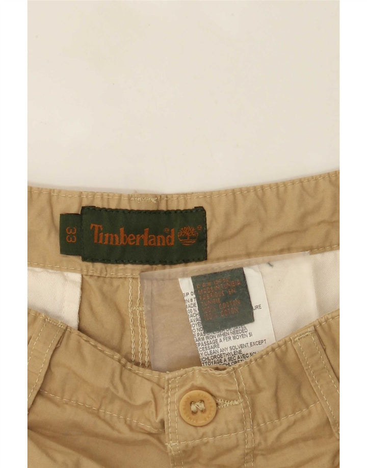 Timberland Pantalon Cargo Bootcut Homme W33 L29 Coton Beige