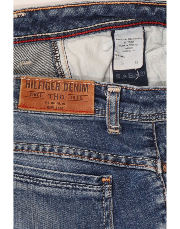 Tommy Hilfiger Jean Slim Femme W29 L32 Bleu Coton