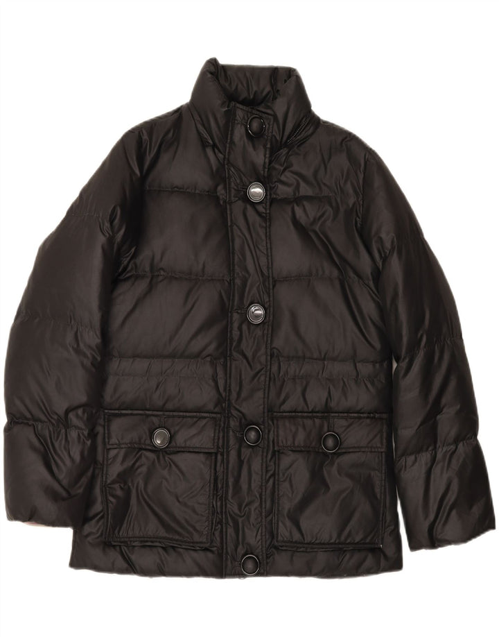 MISSONI Womens Padded Jacket UK 10 Small Black Polyester Vintage Missoni and Second-Hand Missoni from Messina Hembry 