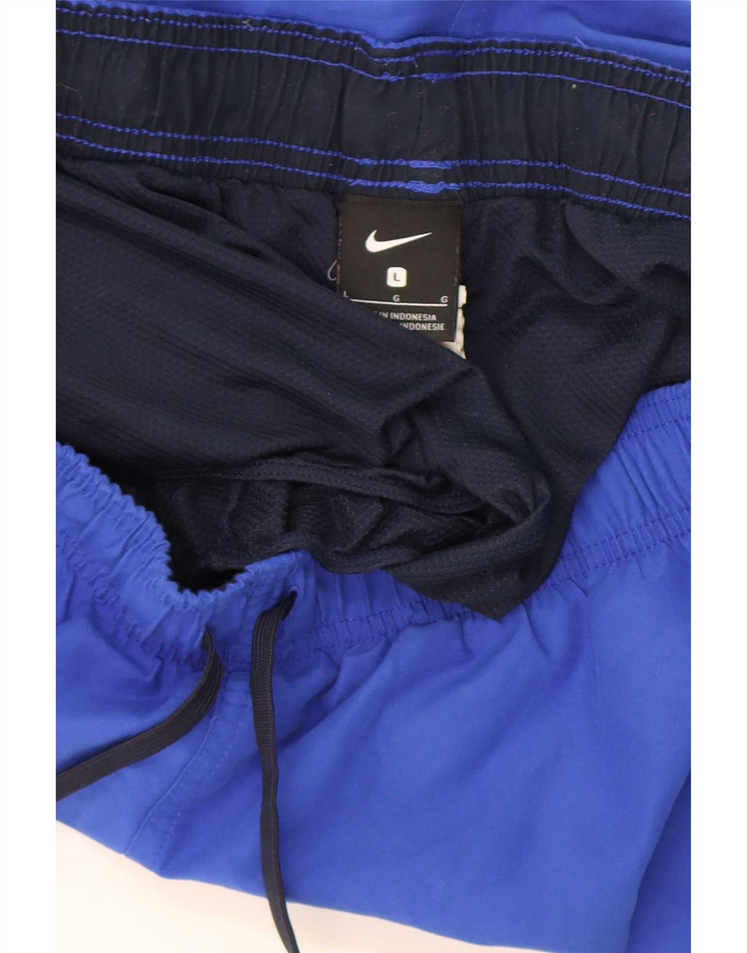 Nike Short de sport graphique pour hommes, grand bleu, polyester