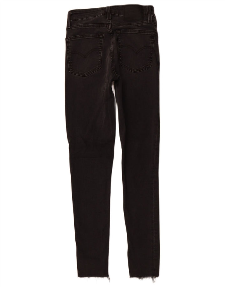 LEVI'S Jean Skinny Taille Haute 721 Femme W25 L27 Noir