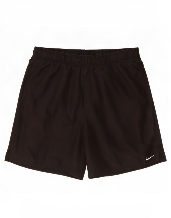 Nike Short de sport pour homme Noir moyen