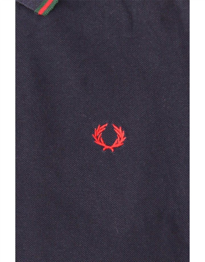 Fred Perry Polo Homme Bleu Marine Moyen Coton