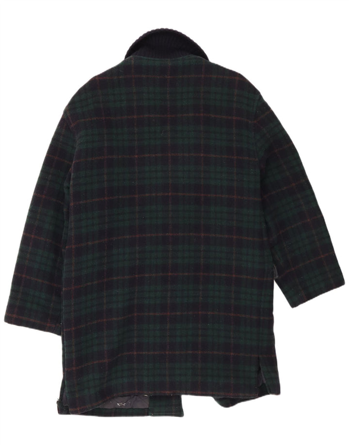 Paul & Shark Manteau pour femme UK 20 2XL Bleu marine à carreaux