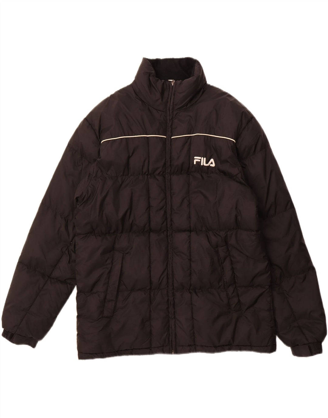 FILA Mens Padded Jacket UK 40 Large Black