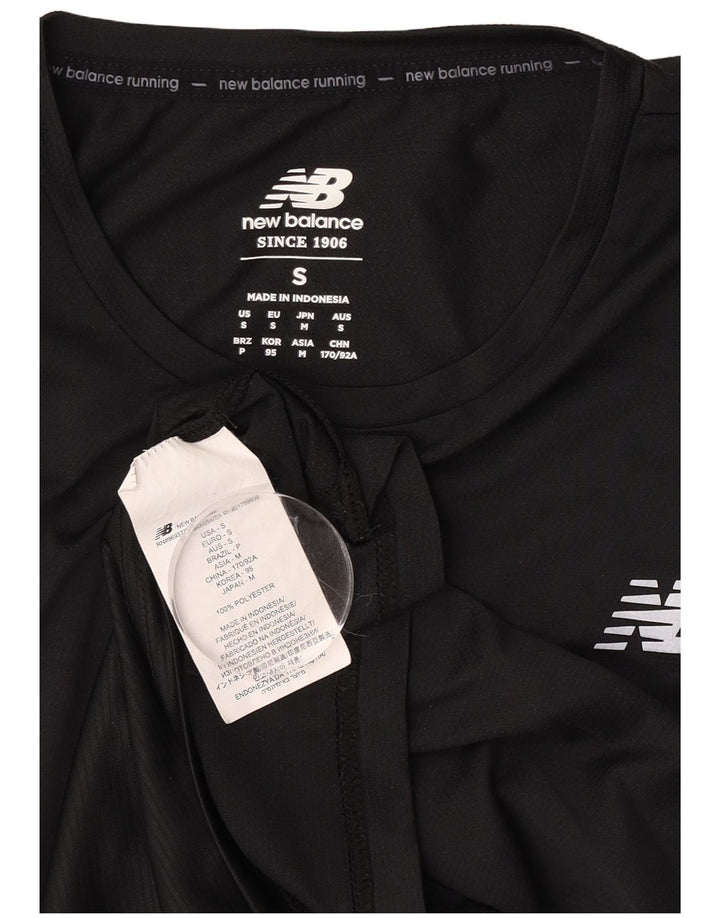 New Balance T-Shirt Homme Haut Petit Noir Polyester