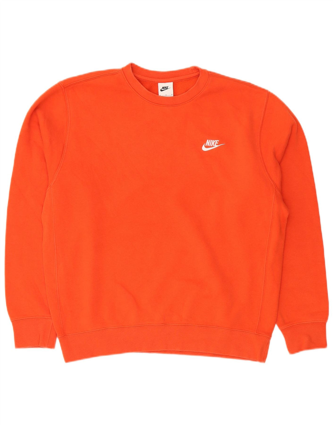 Nike Sweat-shirt en coton orange moyen pour homme