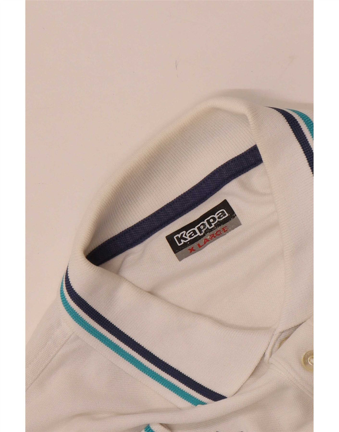 Kappa Polo Homme XL Blanc