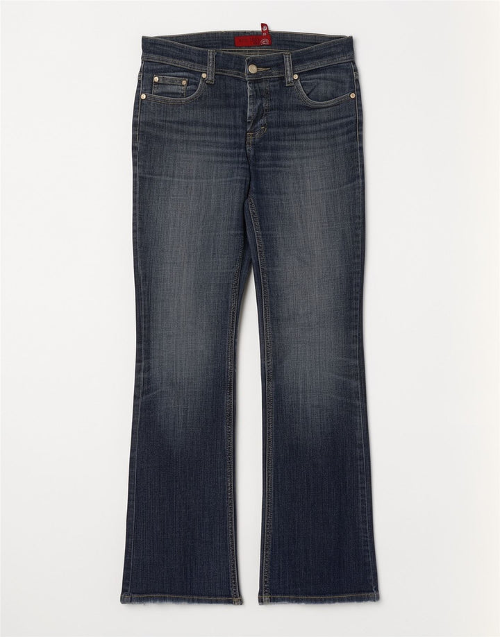 Jean Bootcut Femme Vintage W27 L31 Bleu