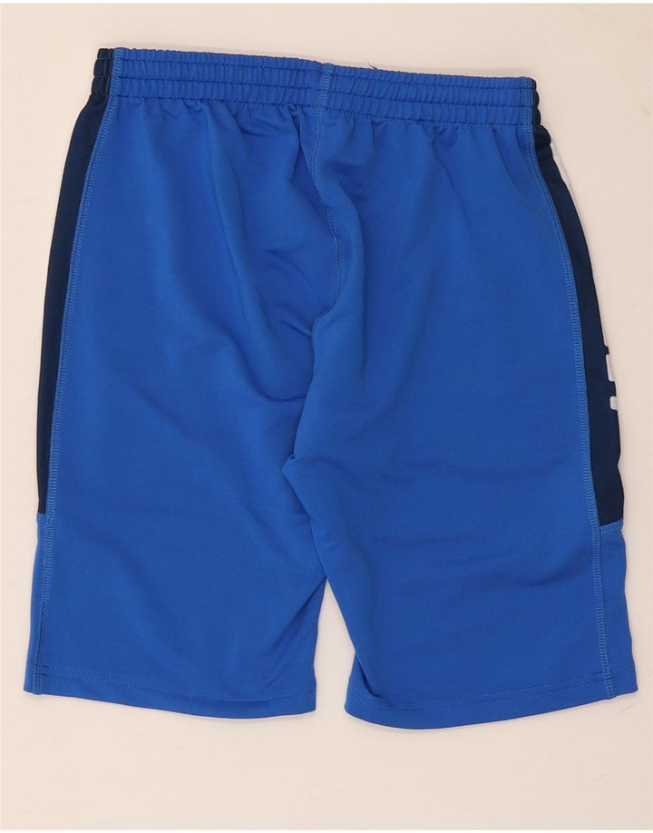 Asics Short de Sport Homme Large Bleu Colorblock Polyester