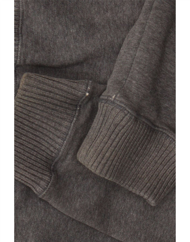 Adidas Veste de survêtement à capuche pour homme Gris moyen Coton