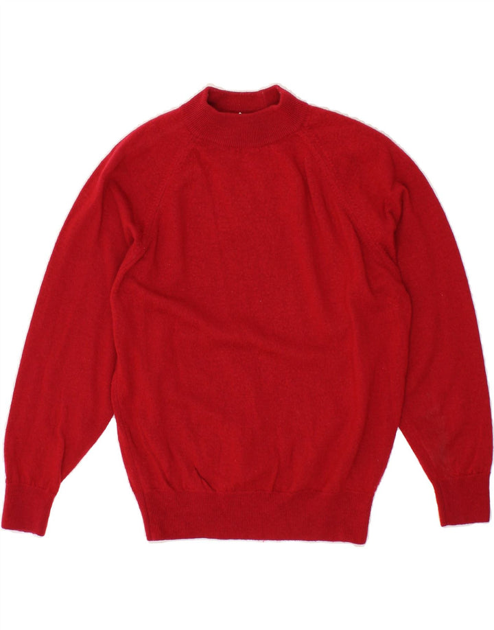 AVENUE Boys Turtle Neck Jumper Sweater 11-12 Years Red Vintage Avenue and Second-Hand Avenue from Messina Hembry 