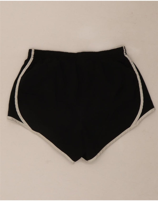 Nike Short de sport Dri Fit pour femme UK 12 Noir moyen Polyester