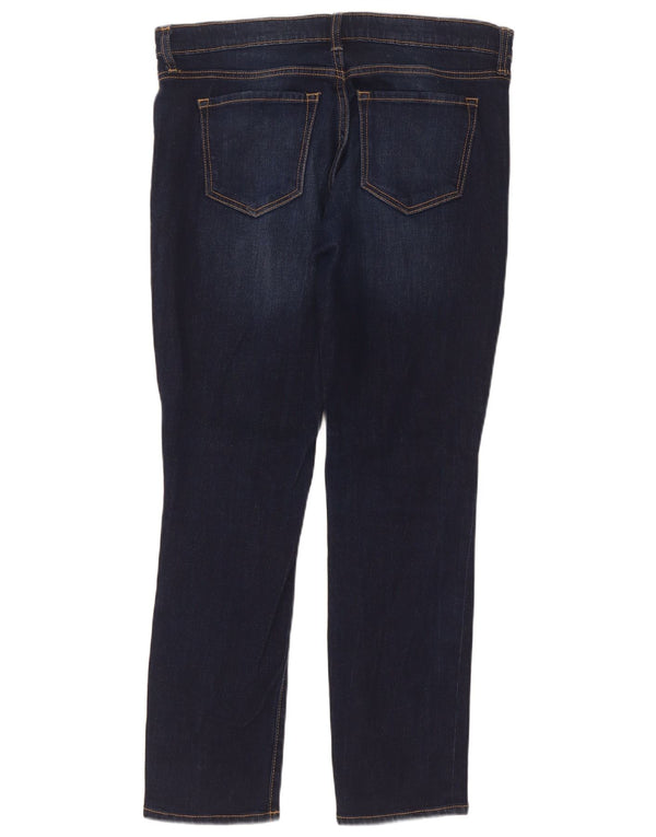 Gap Droite Straight Jeans UK 12 Medium W34 L29 Bleu Marine Coton