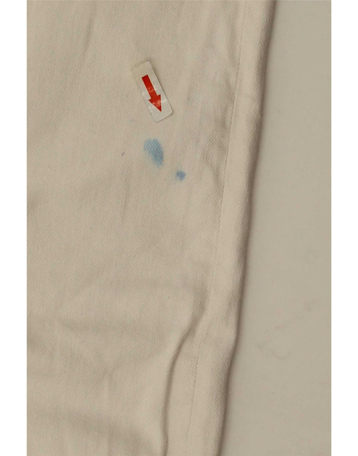 Zara Jean droit femme EU 38 Small W28 L26 Blanc