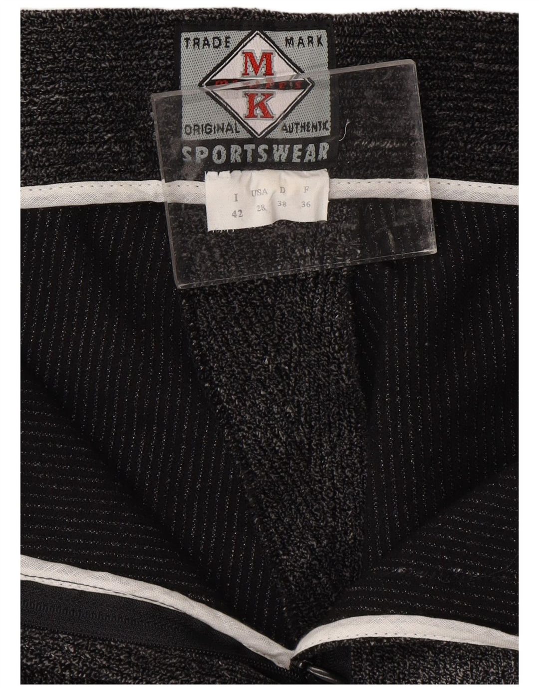 MC KEE'S Pantalon Slim En Velours Côtelé Femme IT 42 Medium W28 L25 Gris