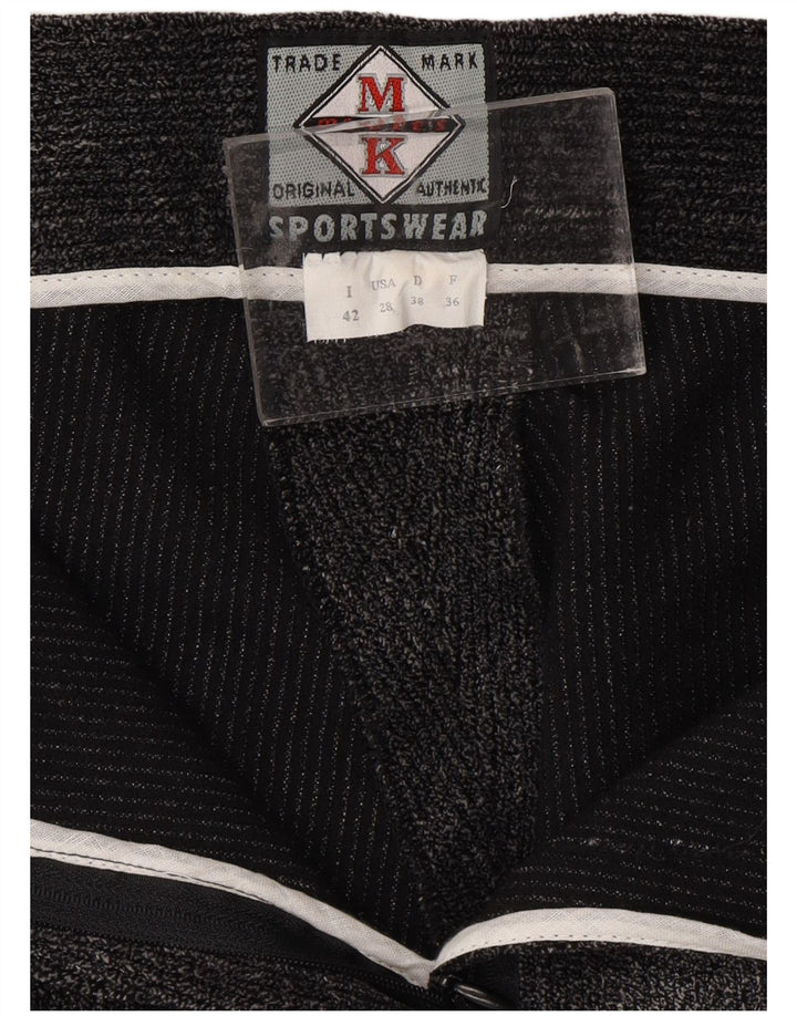 MC KEE'S Pantalon Slim En Velours Côtelé Femme IT 42 Medium W28 L25 Gris