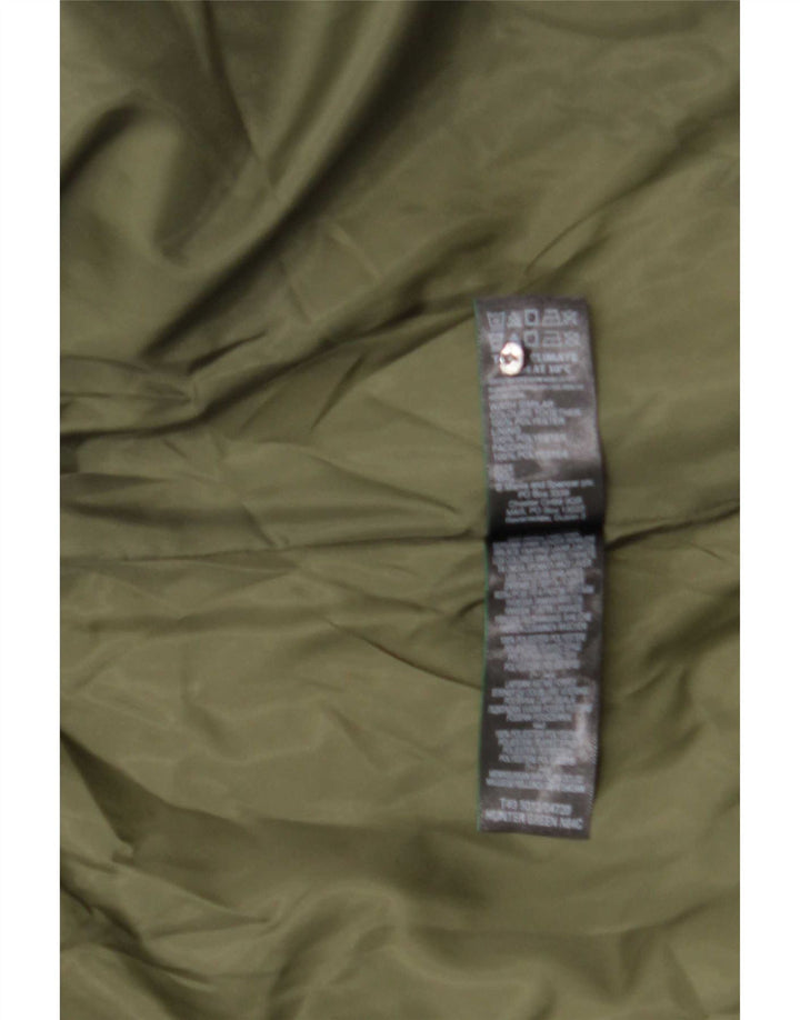 Marks & Spencer Veste matelassée surdimensionnée à capuche pour femme UK 10 Small Vert