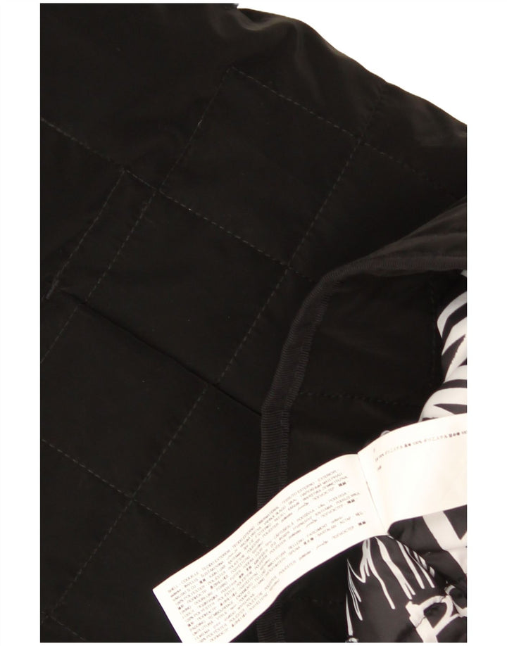 Desigual Manteau matelassé matelassé pour femme UK 18 XL Noir Polyester
