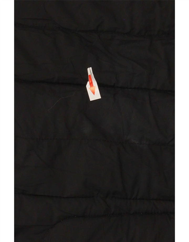 Gap Veste matelassée pour femme UK 16 Large Noir Nylon