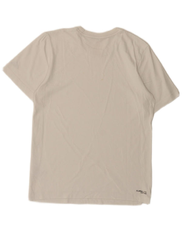 Adidas Hommes Clima 365 T-Shirt Top XS Blanc Coton