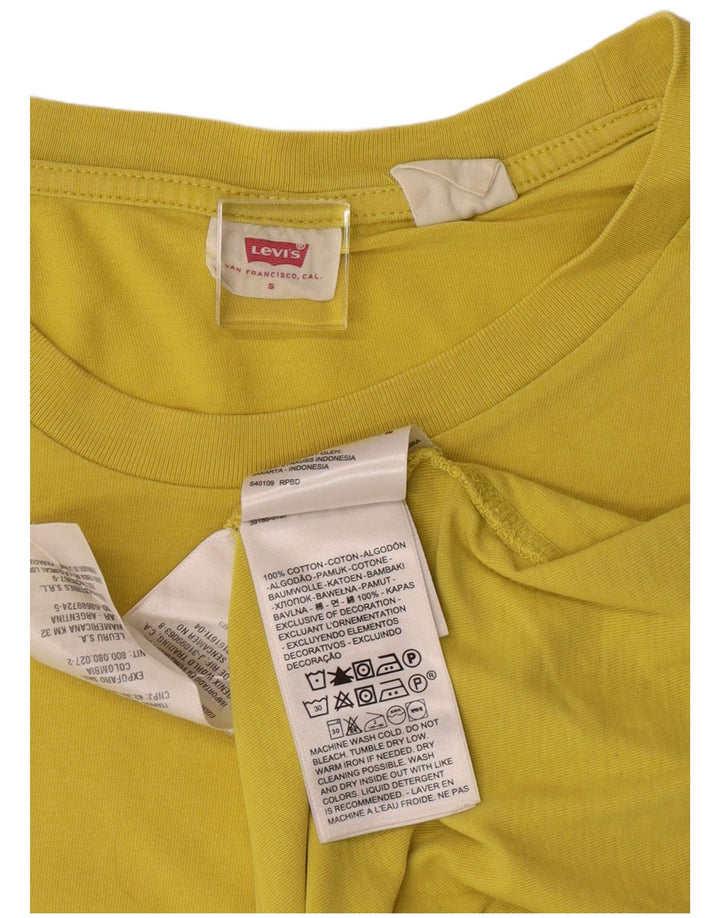 LEVI'S T-Shirt Homme Petit Jaune Coton