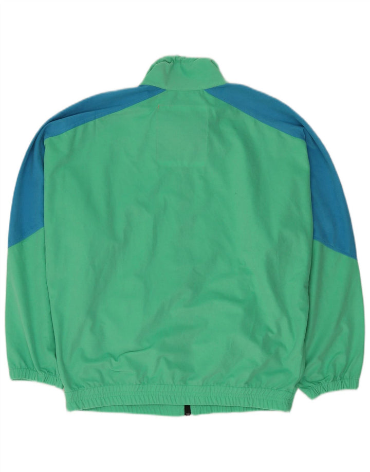 BAILO Veste de Survêtement Graphique pour Homme Petit Vert Colorblock