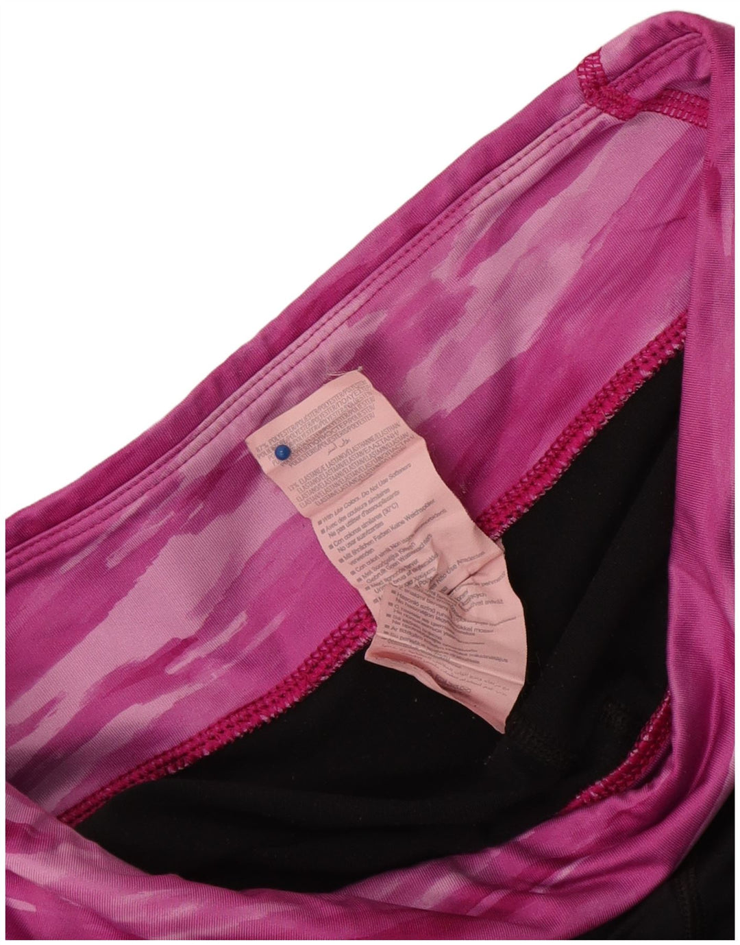 Under Armour Legging Cold Gear Femme UK 44 Noir Moyen Colorblock
